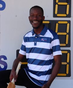 Proudly Saints Striped Men's Golfer